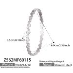 color: Z562-Steel Color Bangle