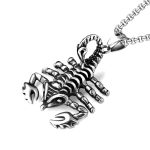 color: Scorpion + Stainless Steel Chain