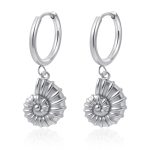 color: Steel Color -1 Earrings
