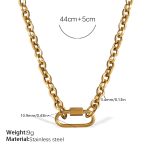 color: XL692G Gold Necklace