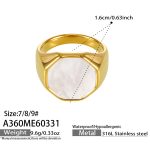 color: A360-Gold Ring / size: US 7