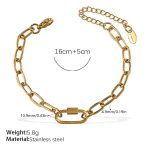 color: SL290G Gold Bracelet