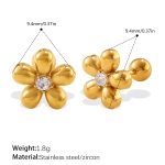 color: EH1227WEG Piercing Stud Earrings