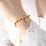 color: E400-Gold Bracelet -26cm