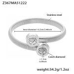 color: Z367-Steel Color Bangle