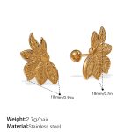 color: EH1382G Piercing Stud Earrings