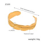color: Z320-Gold Bangle