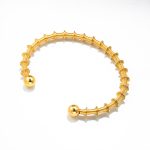 color: Spring Bangle 3 Gold