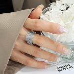color: A430-Steel Color Ring / size: US 6