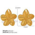 color: EH383 Gold Earrings