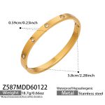 color: Z587-Gold Bangle