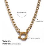 color: XL759G Gold Necklace