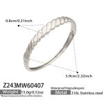 color: Z243-Steel Color Bangle