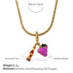color: PJ863G-XL581G2.4MM Cauliflower Chain