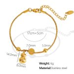 color: SL80 Gold Bracelet