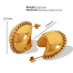 color: EH146 Gold 1 Pair
