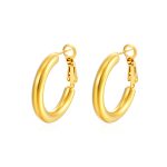 color: Solid 4.0*25MM Lobster Clasp Gold