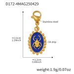 color: D172-4 Gold Pendant