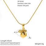 color: SP1054G (Snake Bone Chain)