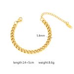 color: B-002 Bracelet Gold