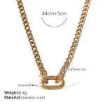 color: XL716G Gold Necklace