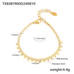 color: TXE087-Gold Bracelet