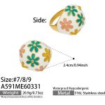 color: A591-Gold Ring / size: US 7