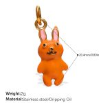 color: PJ635OEG Orange Enamel Pendant