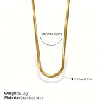 color: XL910G Gold Necklace