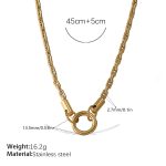 color: XL654G Gold Necklace