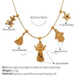 color: XL788G5 Multi-element Necklace