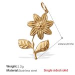 color: PJ213G Only Gold Pendant