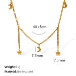 color: XL324 Gold Necklace