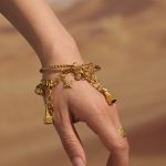 Multi-Accessories Zircon Woven Twisted Bracelet Street Fashionable Ornament DIY Accessories Stainless Steel Color Retention