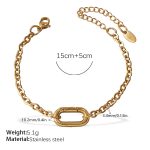 color: SL316G Gold Bracelet