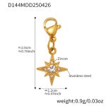 color: D144-Gold Star Pendant