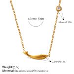 color: XL840G Gold Necklace