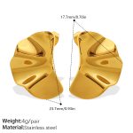 color: EH1290G Gold Earrings