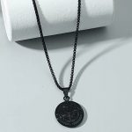 color: Black + Plated Chain