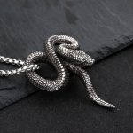 color: Snake + Stainless Steel Chain