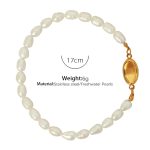 color: SL11 Freshwater Pearl Bracelet