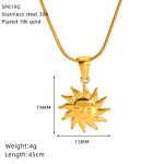 color: SP619G (Snake Bone Chain)