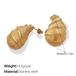 color: EH952G Gold Earrings