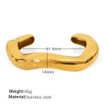 color: SZ196G Gold Bangle