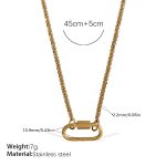 color: XL670G Gold Necklace