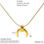 color: SP1048G (Snake Bone Chain)