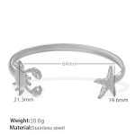 color: SZ231S Silver Bangle