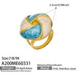 color: A200-Gold Ring / size: US 7