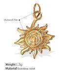 color: PJ544G Gold Pendant