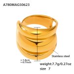 color: A780-Gold Ring / size: US 7